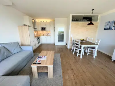 Küche/Küchenzeile in der Unterkunft Ferienpark Sierksdorf App 782 - Strandlage