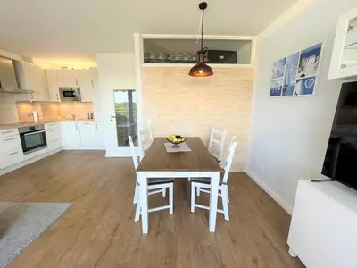 Küche/Küchenzeile in der Unterkunft Ferienpark Sierksdorf App 782 - Strandlage