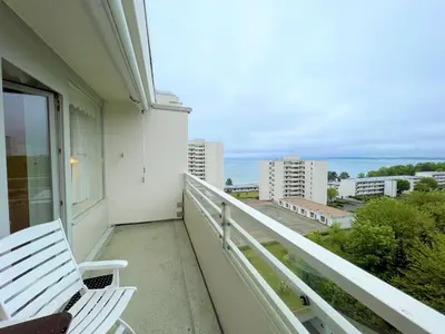 Ein Balkon oder eine Terrasse in der Unterkunft Ferienpark Sierksdorf App 789 - Strandlage