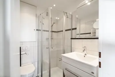 Ein Badezimmer in der Unterkunft Ferienpark Sierksdorf App 748 - Strandlage