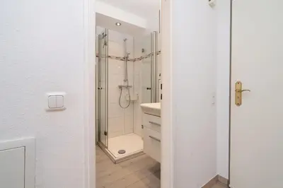 Ein Badezimmer in der Unterkunft Ferienpark Sierksdorf App 624 - Strandlage
