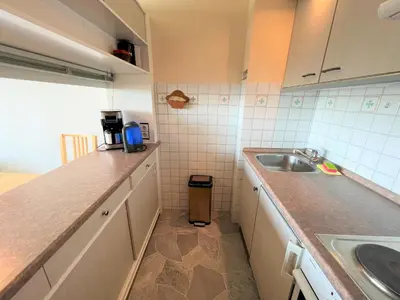 Küche/Küchenzeile in der Unterkunft Ferienpark Sierksdorf App 729 - Strandlage