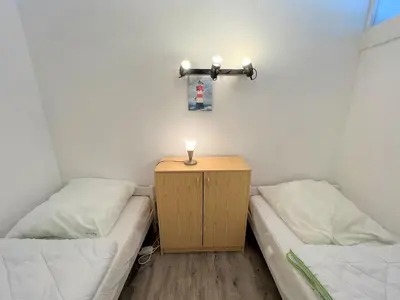 Ein Bett oder Betten in einem Zimmer der Unterkunft Ferienpark Sierksdorf App 729 - Strandlage