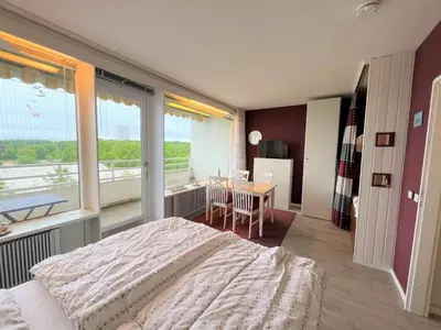Ein Bett oder Betten in einem Zimmer der Unterkunft Ferienpark Sierksdorf App 775 - Strandlage