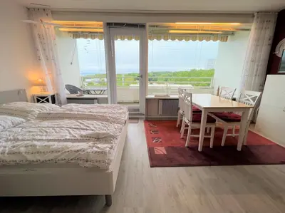 Ein Bett oder Betten in einem Zimmer der Unterkunft Ferienpark Sierksdorf App 775 - Strandlage