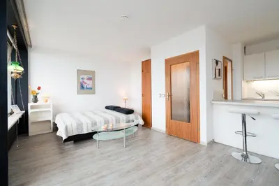 Ein Bett oder Betten in einem Zimmer der Unterkunft Ferienpark Sierksdorf App 705 - Strandlage