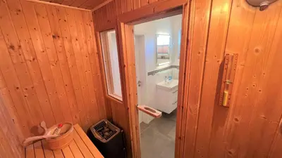 Ein Badezimmer in der Unterkunft Strandpark Sierksdorf H066