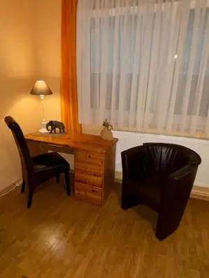Ein Sitzbereich in der Unterkunft Jägerhof Ostsee GmbH