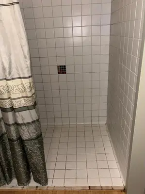Ein Badezimmer in der Unterkunft Jägerhof Ostsee GmbH