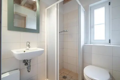 Ein Badezimmer in der Unterkunft Strandpark Sierksdorf H056