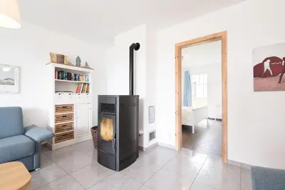 Ein Sitzbereich in der Unterkunft Strandpark Sierksdorf H064