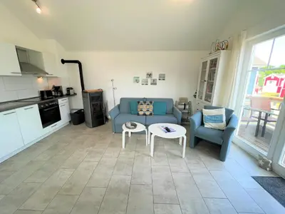 Küche/Küchenzeile in der Unterkunft Strandpark Sierksdorf H049
