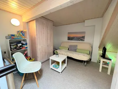 Ein Bett oder Betten in einem Zimmer der Unterkunft Strandpark Sierksdorf H008