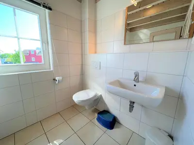 Ein Badezimmer in der Unterkunft Strandpark Sierksdorf H079