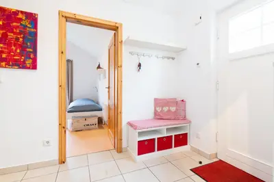 Ein Bett oder Betten in einem Zimmer der Unterkunft Strandpark Sierksdorf H058