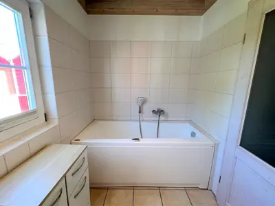 Ein Badezimmer in der Unterkunft Strandpark Sierksdorf H054