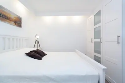 Ein Bett oder Betten in einem Zimmer der Unterkunft Panoramic App A14-zehn