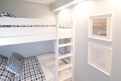 Ein Bett oder Betten in einem Zimmer der Unterkunft Panoramic App C03-4 Sonnendeck