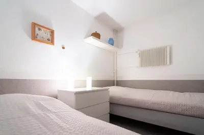 Ein Bett oder Betten in einem Zimmer der Unterkunft Ferienpark Sierksdorf App 382 - Strandlage