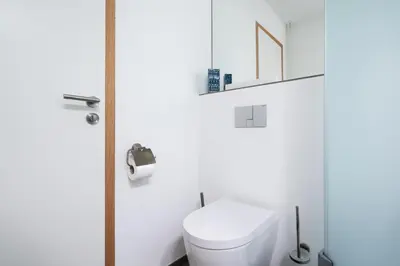 Ein Badezimmer in der Unterkunft Ferienpark Sierksdorf App 340 - Strandlage