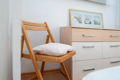 Ein Bett oder Betten in einem Zimmer der Unterkunft Ferienpark Sierksdorf App 512 - Strandlage
