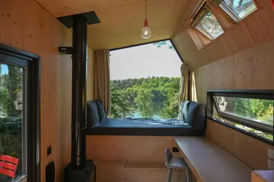 Grundriss der Unterkunft Tiny House Pioneer 1 - Salemer See