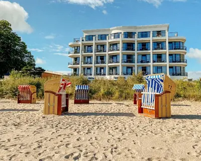 Ein Strand an oder in der Nähe des Hotels