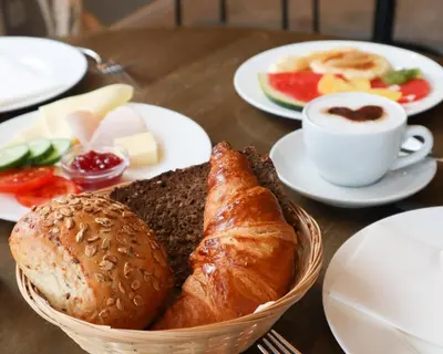 Essen im Hotel oder in der Nähe