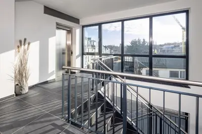 Ein Balkon oder eine Terrasse in der Unterkunft Ostsee Suite 3 - Strandperle