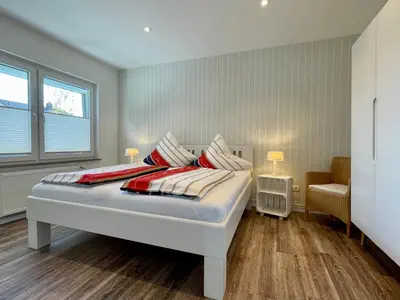 Ein Bett oder Betten in einem Zimmer der Unterkunft Haus Passat