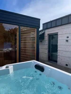 Der Swimmingpool an oder in der Nähe von My Baltic Sea - Ferienwohnungen im Seaside House