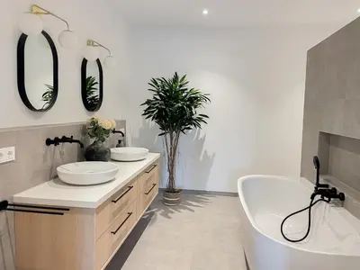 Ein Badezimmer in der Unterkunft My Baltic Sea - Ferienwohnungen im Seaside House