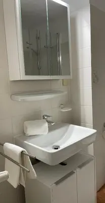 Ein Badezimmer in der Unterkunft Seepark Scharbeutz LütteMeersicht