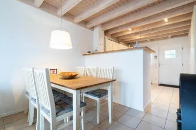Küche/Küchenzeile in der Unterkunft Iris Strandhus