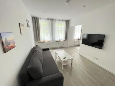 TV/Unterhaltungsangebot in der Unterkunft Zentrale und schöne Ferienwohnung II