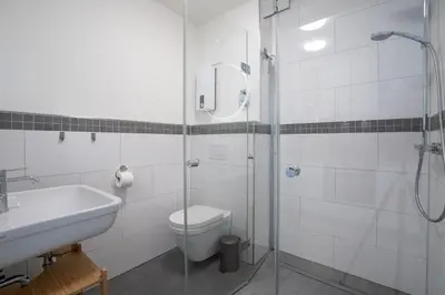 Ein Badezimmer in der Unterkunft Pier 67 Kleine Muschel