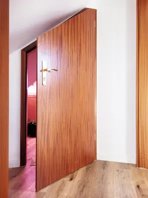 Ein Bett oder Betten in einem Zimmer der Unterkunft Besondere 1 Zimmer FeWo mit gratis Bettwäsche - Teeküche - Strandnah - Ideal für 1-Nacht