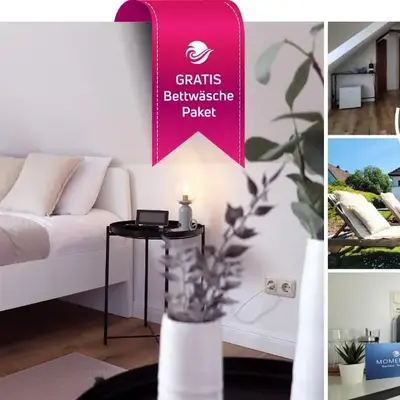 Besondere 1 Zimmer FeWo mit gratis Bettwäsche - Teeküche - Strandnah - Ideal für 1-Nacht