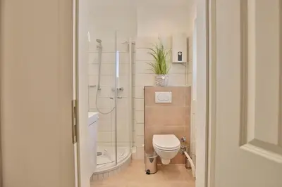 Ein Badezimmer in der Unterkunft Feriendomizil Neue Bergstrasse Little Suite Dream