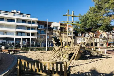 Ein Kinderspielbereich in der Unterkunft Feriendomizil Neue Bergstrasse Little Suite Dream
