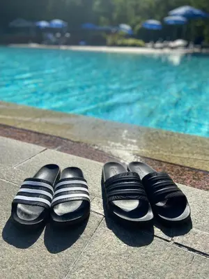 Der Swimmingpool an oder in der Nähe von Timmendomizil - schöne Ferienwohnung in bester Lage - Sonnenseite