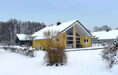 Beautiful Home In Krems Iiwarderbrück im Winter