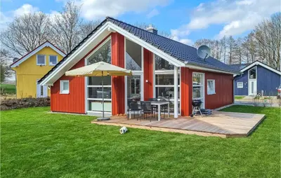 Das Gebäude in dem sich das Ferienhaus befindet