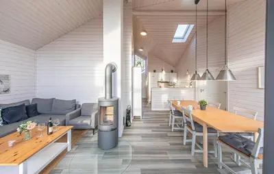 Ein Sitzbereich in der Unterkunft Awesome Home In Krems Iiwarderbrück