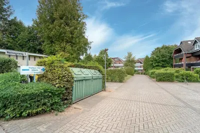 Ein Garten an der Unterkunft Seepark Ankerplatz 17