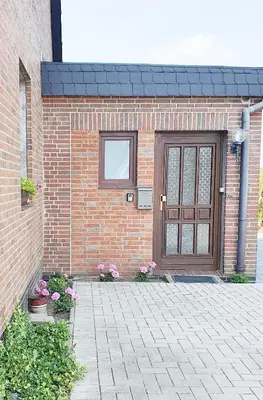 Eine Fassade oder ein Eingang zu Ferienwohnung Gartenblick - Idylle am Travetal