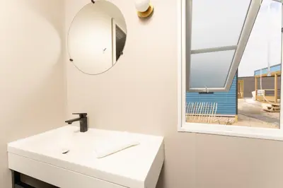 Ein Badezimmer in der Unterkunft Boje 76