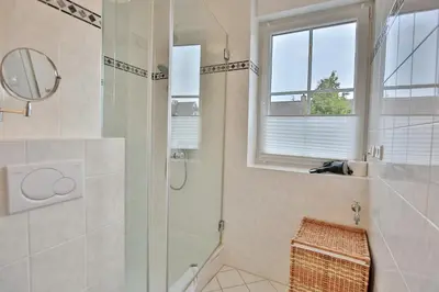 Ein Badezimmer in der Unterkunft Residenz am Kurpark Residenz am Kurpark Appartement 4