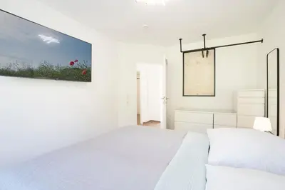 Ein Bett oder Betten in einem Zimmer der Unterkunft Baltic Seaside