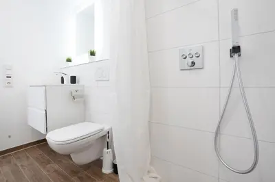Ein Badezimmer in der Unterkunft Baltic Seaside
